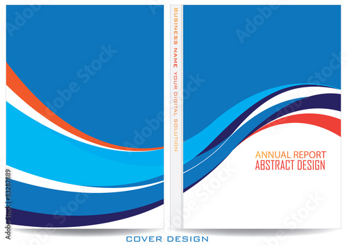 Annual report cover design
