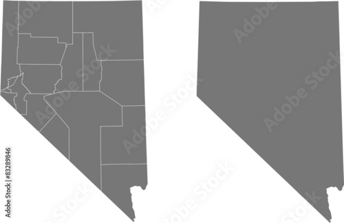 map of Nevada photo
