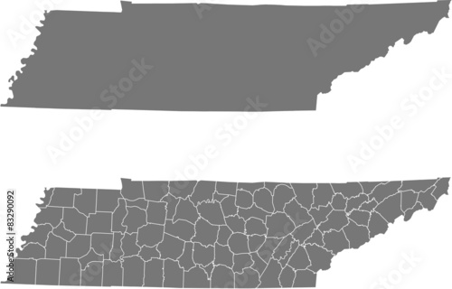 map of Tennessee photo
