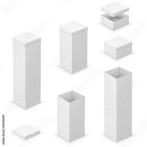 cardboard boxes