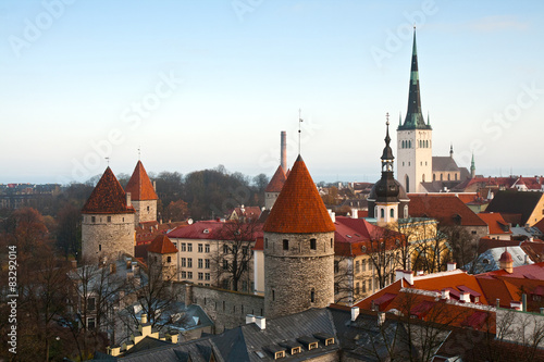 The tower of the old Tallinn