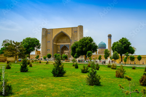 Bibi-Khanym mosque, Samarkand, Uzbekistan. UNESCO.