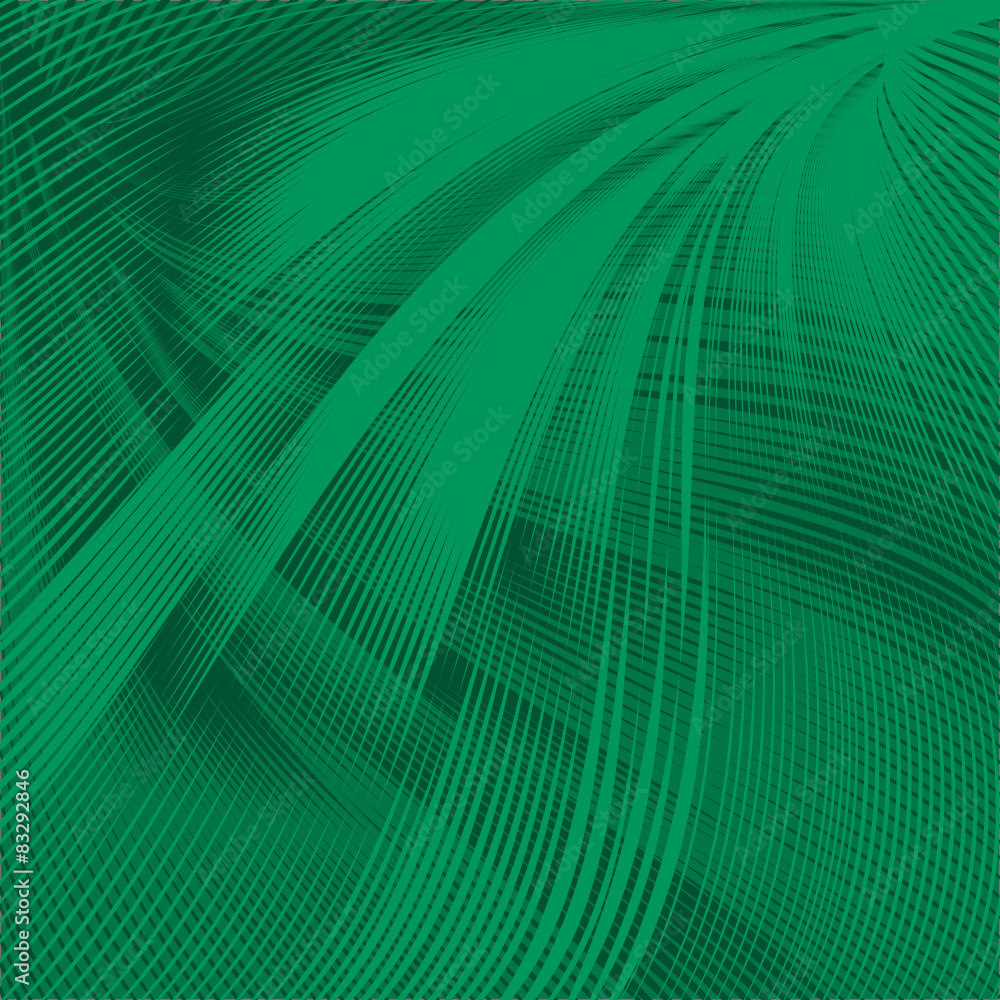 Hintergrund Linienwellen grün Hintergrund Linienwellen grün