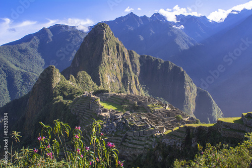 インカのマチュピチュ遺跡