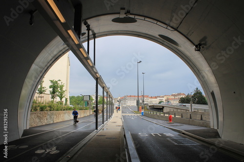 Tunnel de la Croix Rousse à Lyon