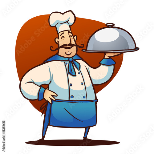 cartoon cook character