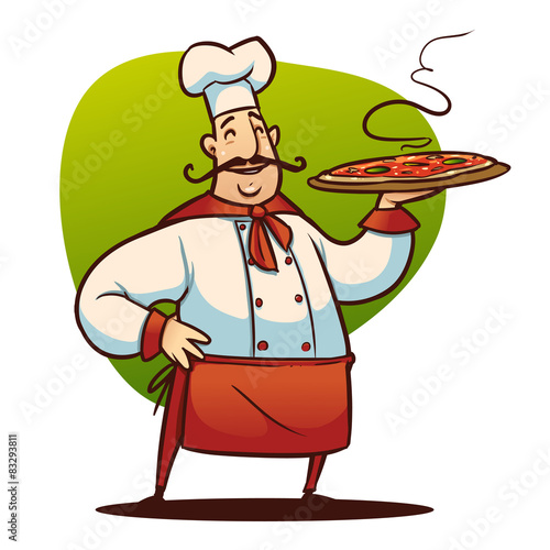 cartoon cook character