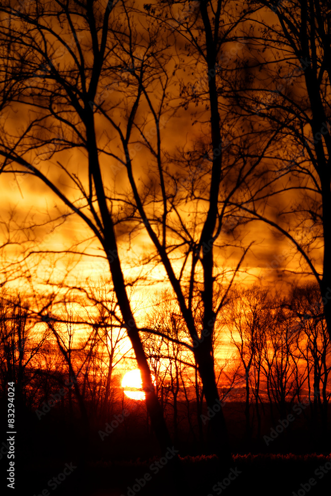 Sunset background Sunset background
