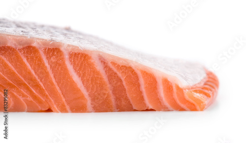 Fresh uncooked fish fillet texture.