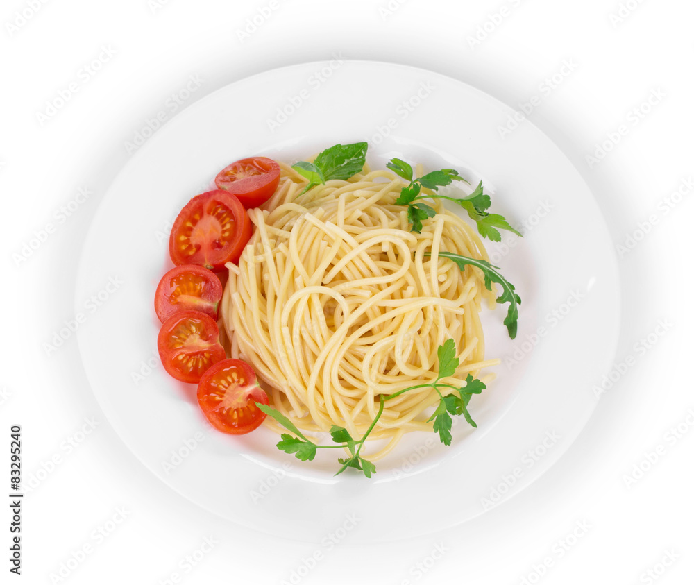 Tasty italian pasta with seafood as haute cuisine. Tasty italian pasta with seafood as haute cuisine.