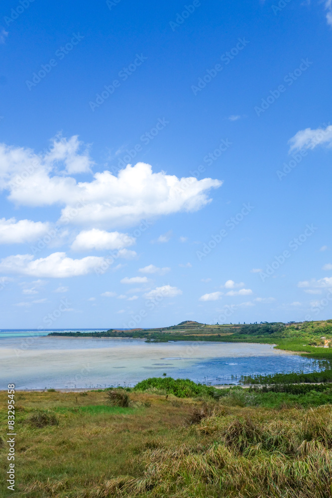 沖縄県　小浜島の風景