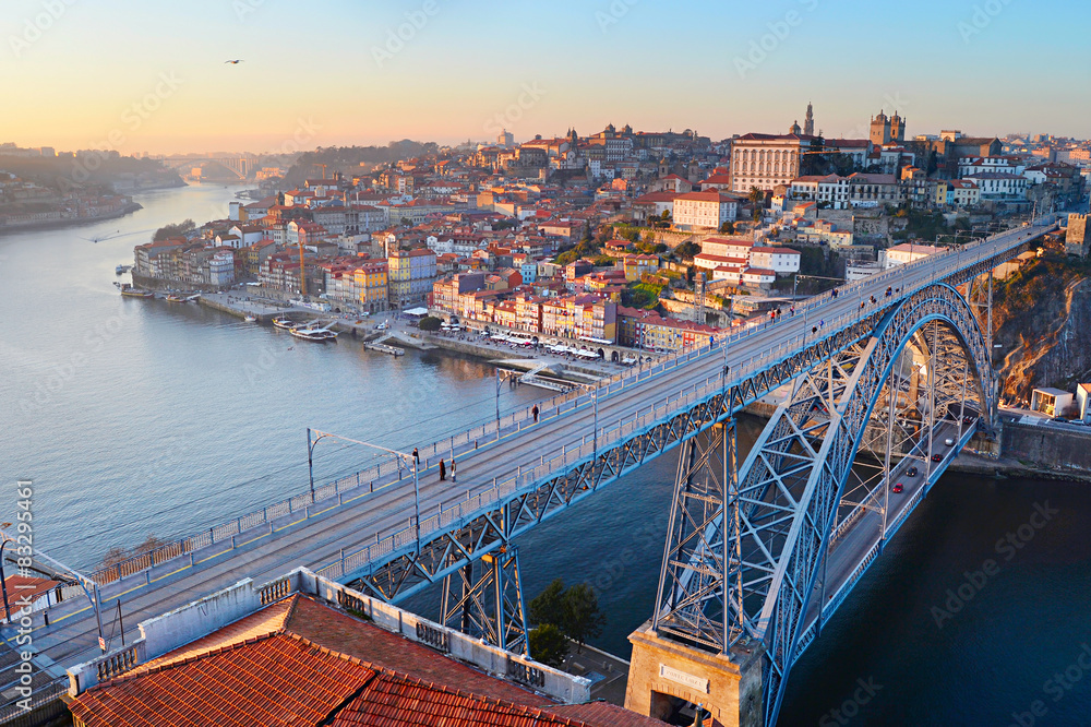 Porto bridge panorama