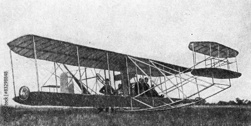 Cuadro en lienzo First plane, built in Russia (Riga, fabric Motor, 1910)
