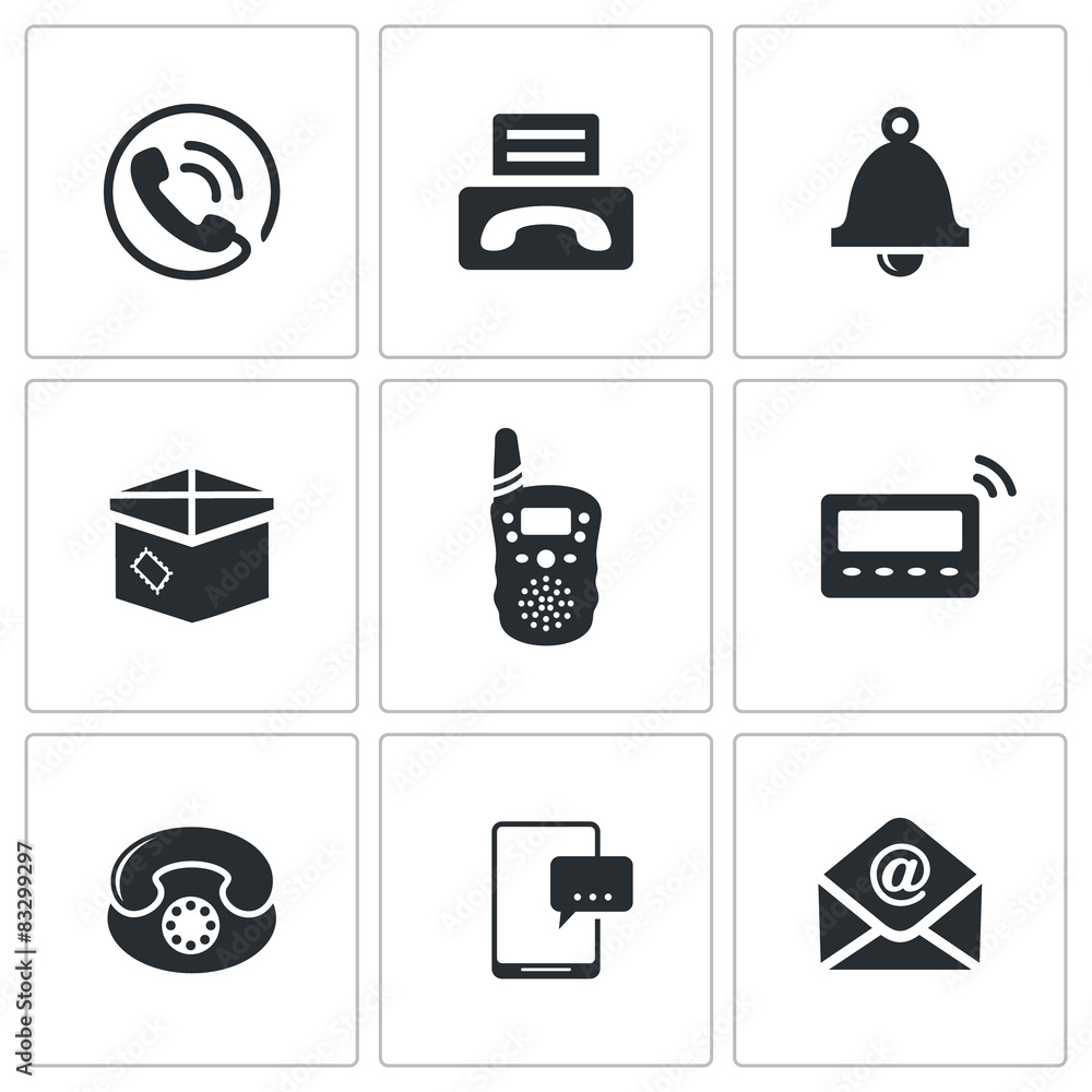 Communication Icons set Communication Icons set