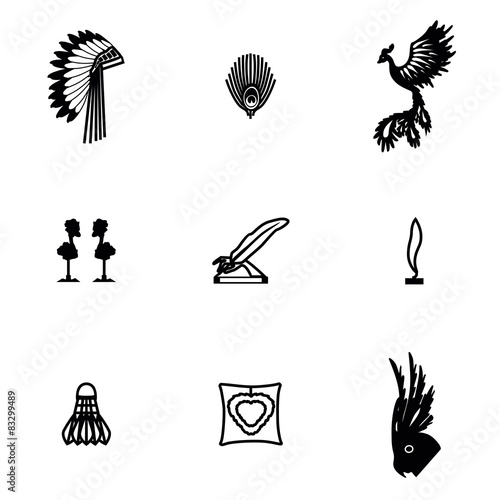 Vector Feather icon set
