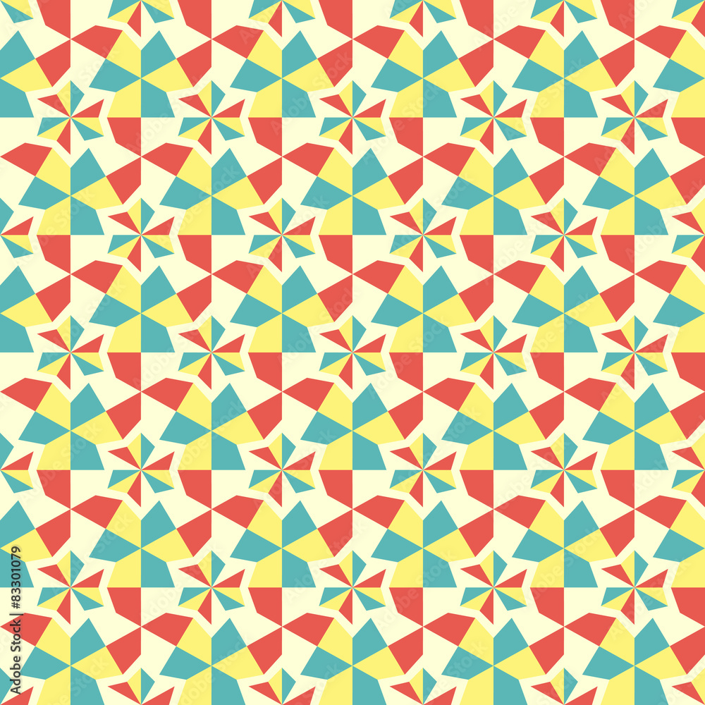 Abstract geometric seamless background. Abstract geometric seamless background.