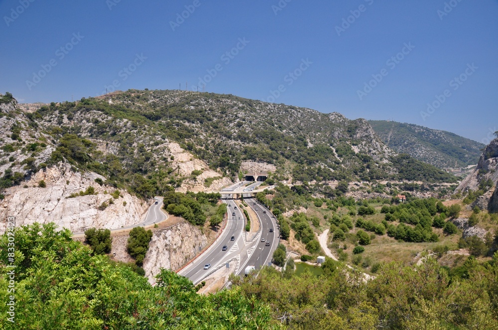 A road in Spain
