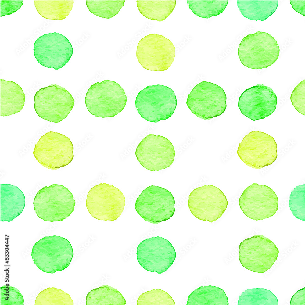 Seamless watercolor dots pattern Seamless watercolor dots pattern