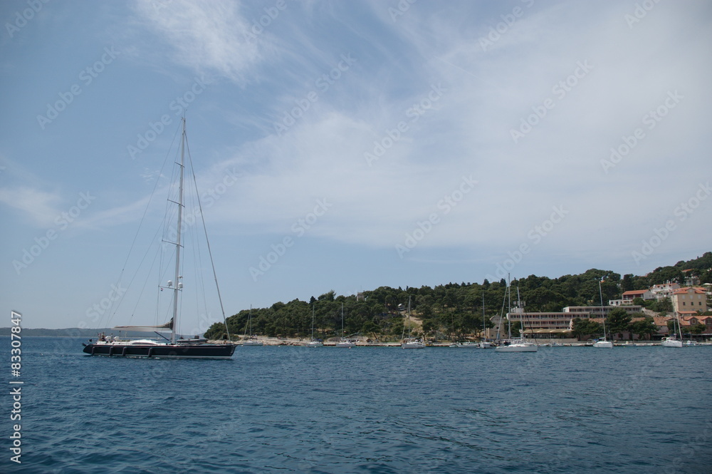 island Hvar town Hvar