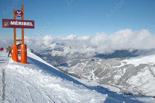 alps Meribel Les Menuirs