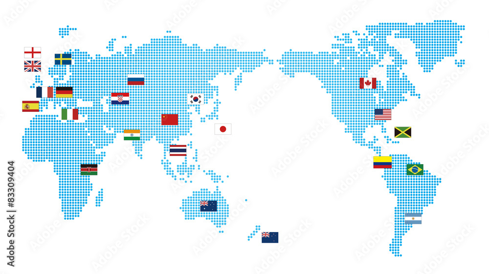 世界地図 国旗 グローバル ネットワークイメージ World Map Of Dots Vector National Flag Stock Vector Adobe Stock 世界地図 国旗 グローバル ネットワークイメージ World Map Of Dots Vector National Flag Stock Vector Adobe Stock