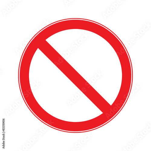 Stop Sign . No entry Sign Vector Free Download Stop Sign . No entry Sign Vector - GFXLoad