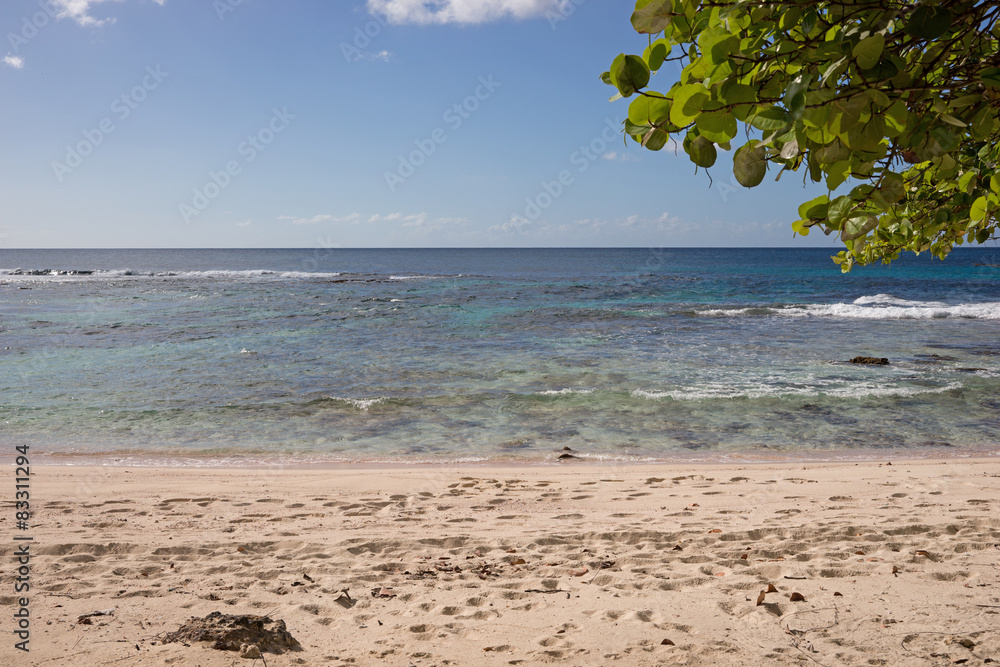 Plage de l’Anse Laborde, Guadeloupe, Karibik Plage de l’Anse Laborde, Guadeloupe, Karibik