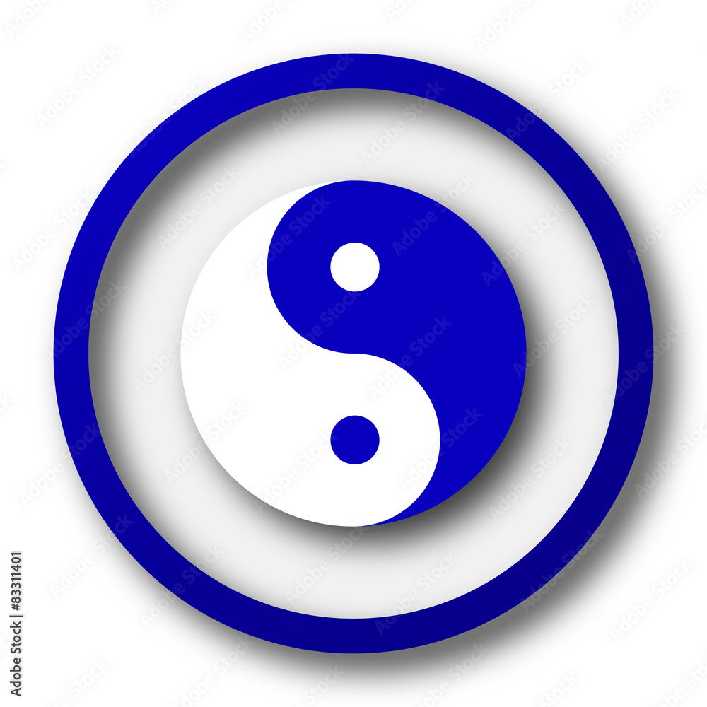 Ying yang icon Ying yang icon