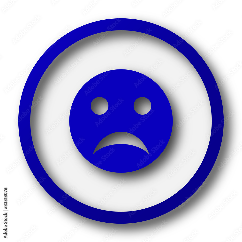 Sad smiley icon Sad smiley icon