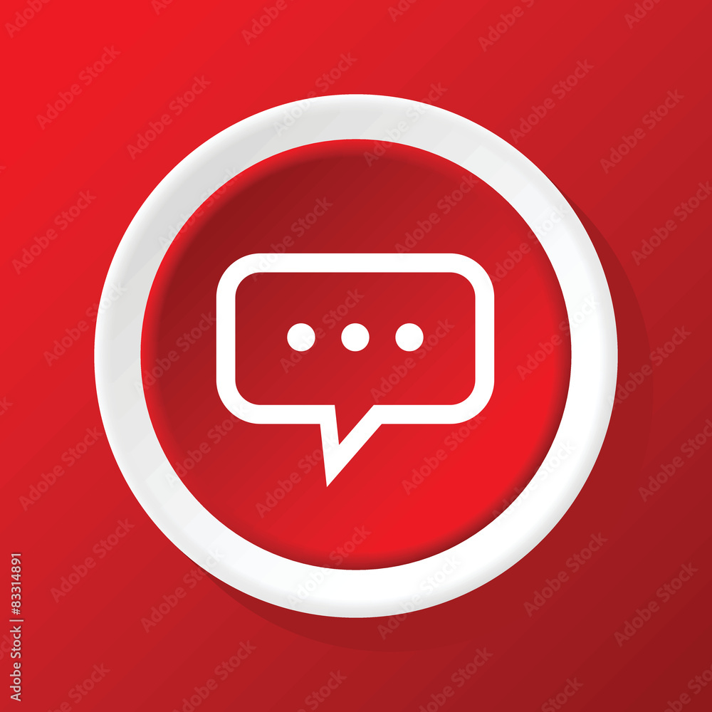 Builder icon on red Builder icon on red