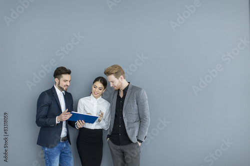 Young people in the office