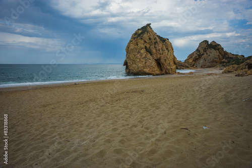 Picturesque beach of Potistika, Pelion, Greece photo