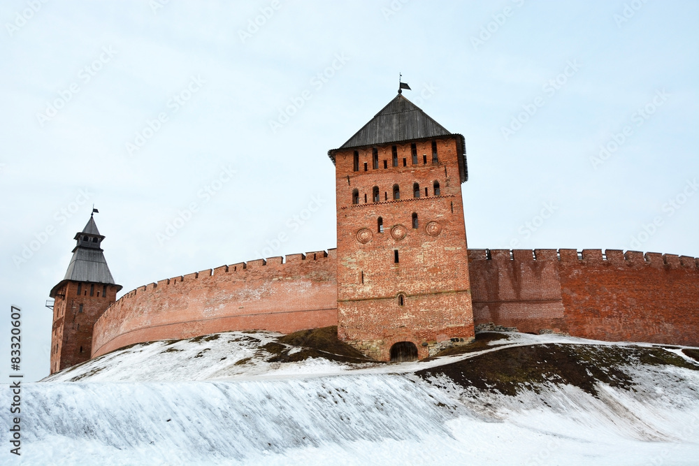 Novgorod Kremlin, at the Veliky Novgorod, Russia
