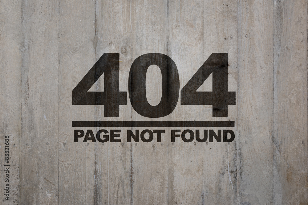 Page not found - 404