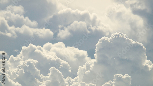 blue sky and beautiful clouds © paisan191