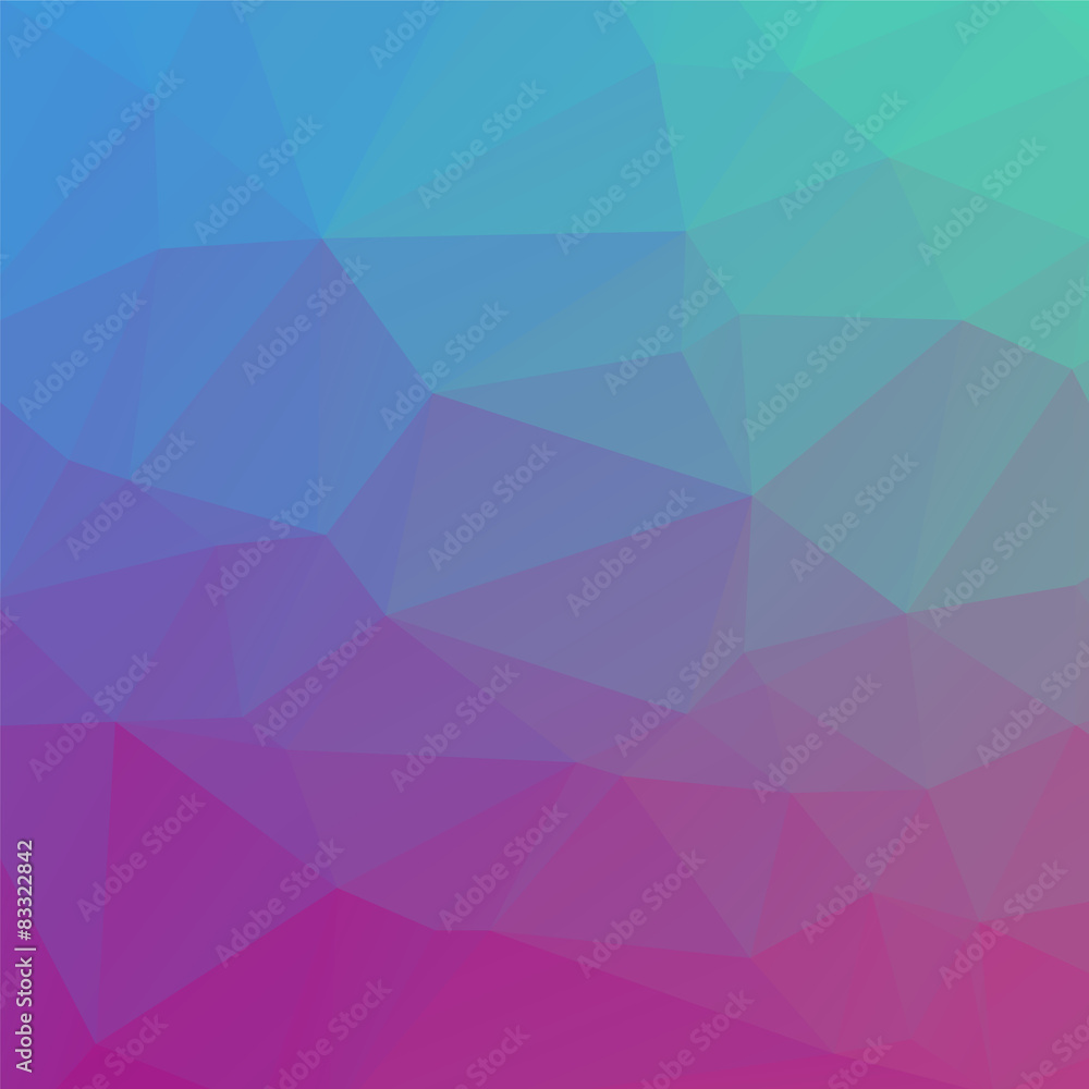 Obraz premium Abstract colorful geometric background.