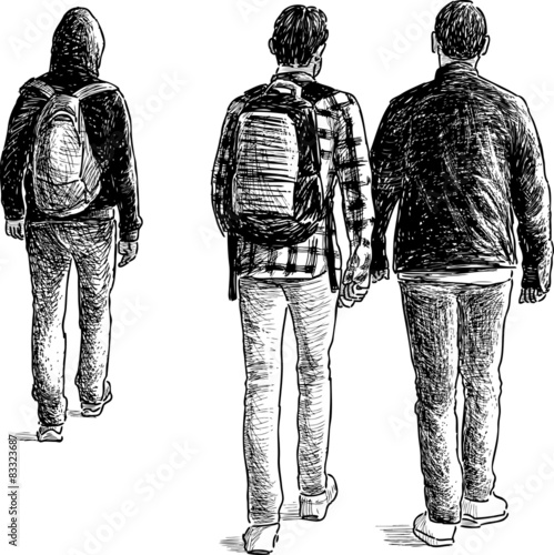 city pedestrians