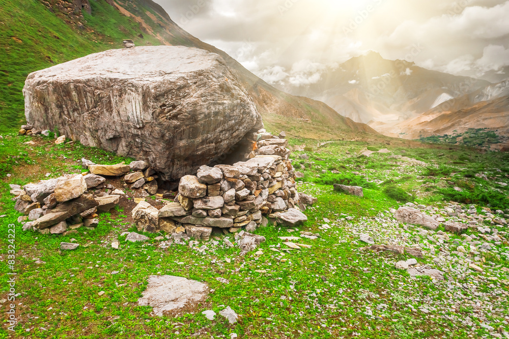 Fototapeta premium Trekking in Nepal