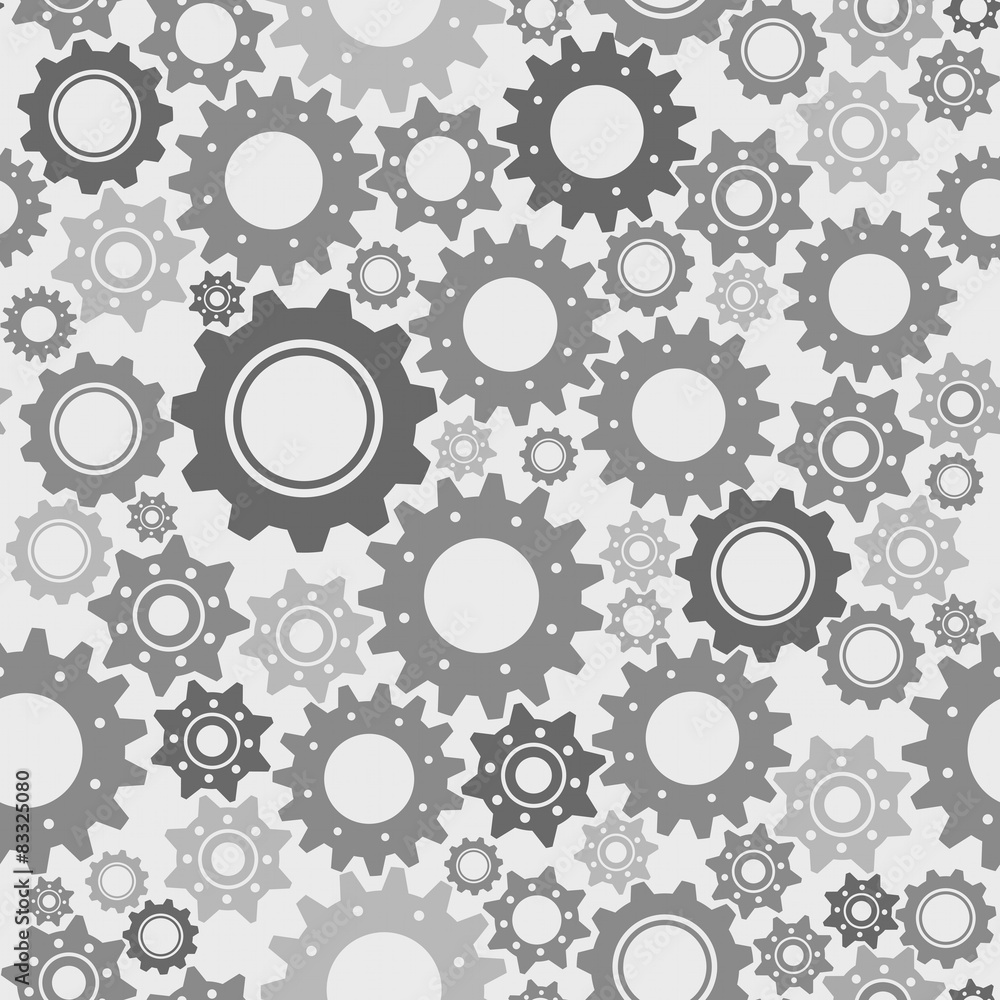 Gears seamless pattern Gears seamless pattern