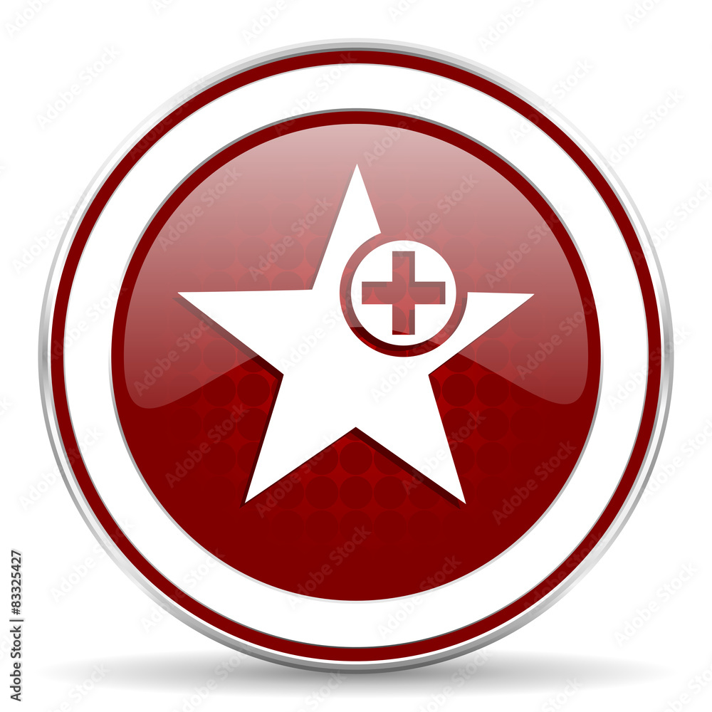 star red glossy web icon star red glossy web icon