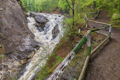 Putna Fall in Lepsa in Vrancea County, Romania photo