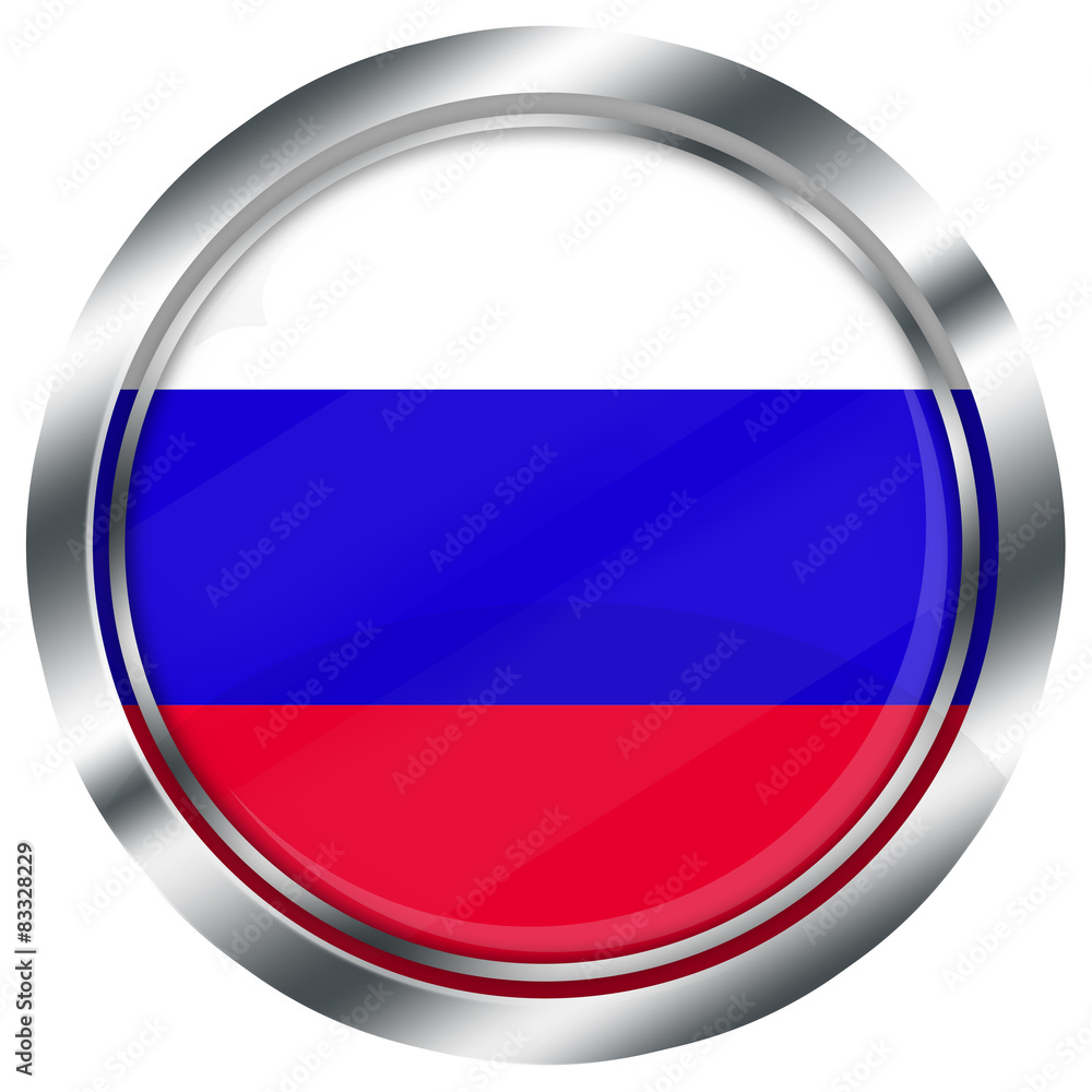 runder Russland flagge button für web design, runder Russland flagge button für web design,