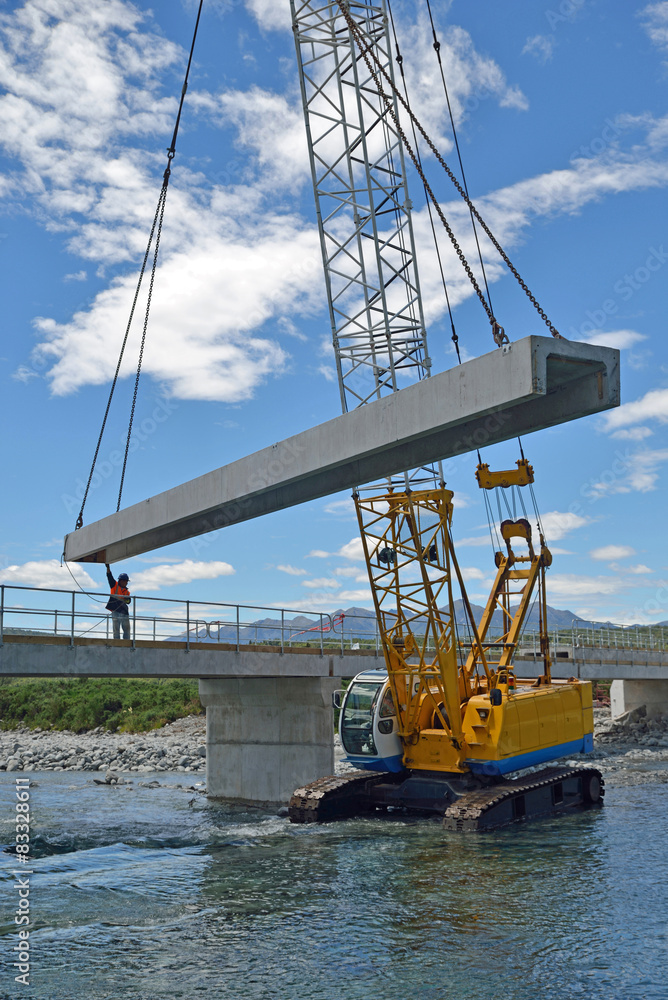 Fototapeta premium bridge builders