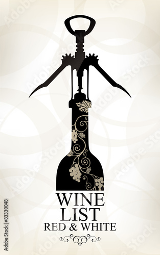 Wine list design