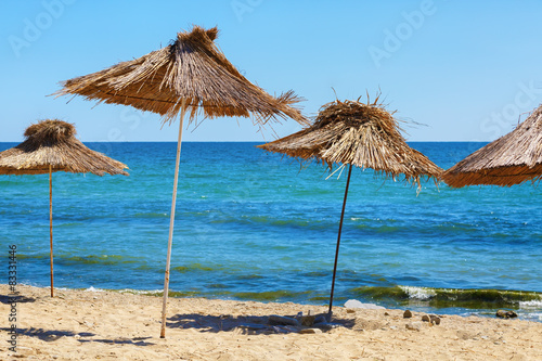 Beach umbrellas