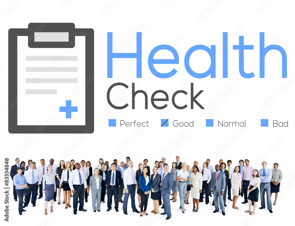 Obraz premium Health Check Diagnosis Medical Condition Analysis Concept