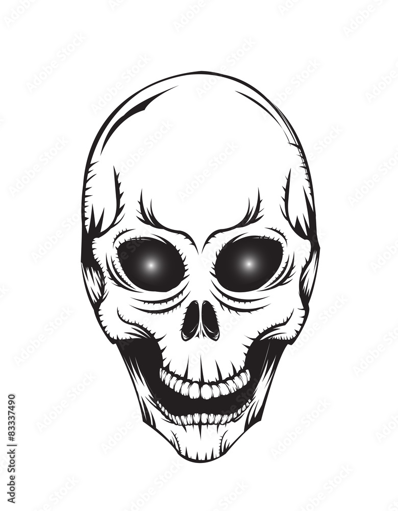 skull vectors and tattoo