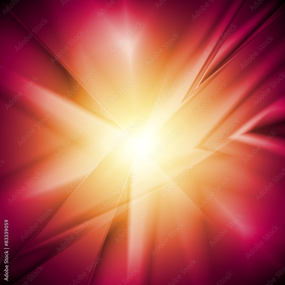 Obraz premium Orange purple glow abstract background