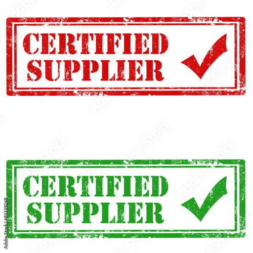 Certified Supplier