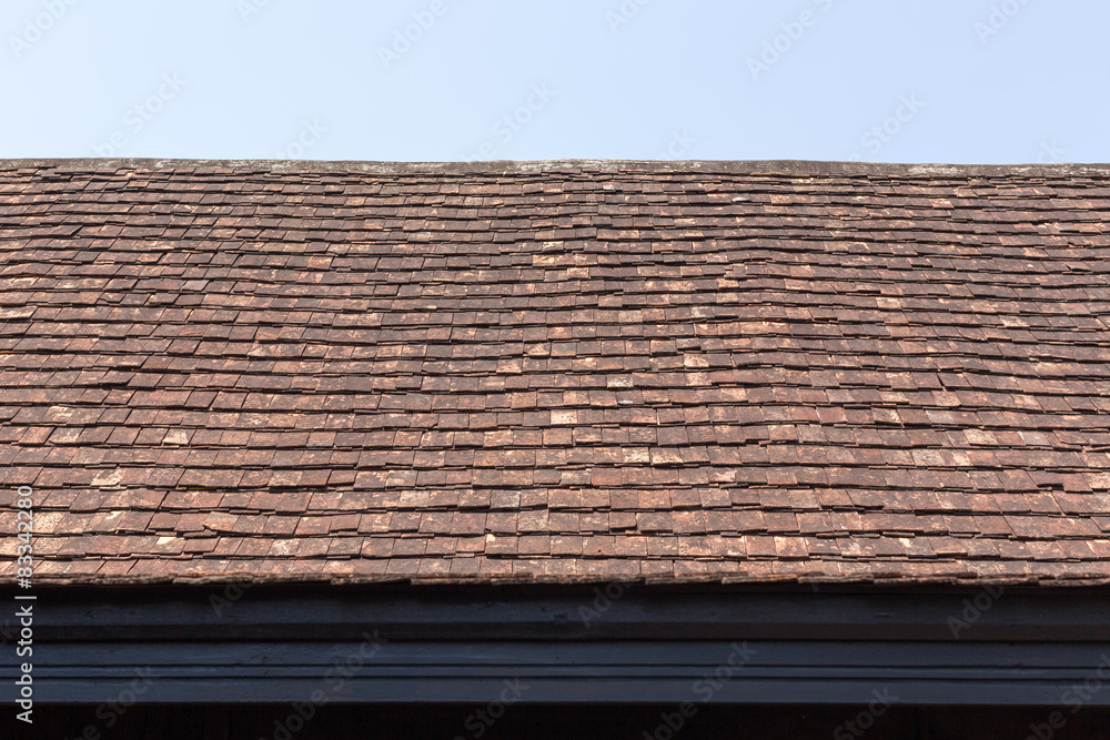 old style roof top